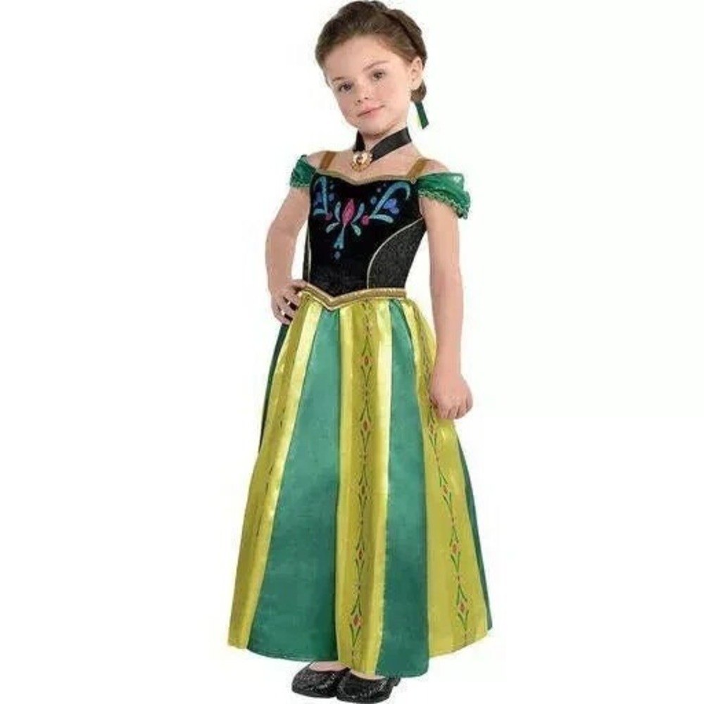 Child Medium  Disney Frozen Anna Halloween Costume